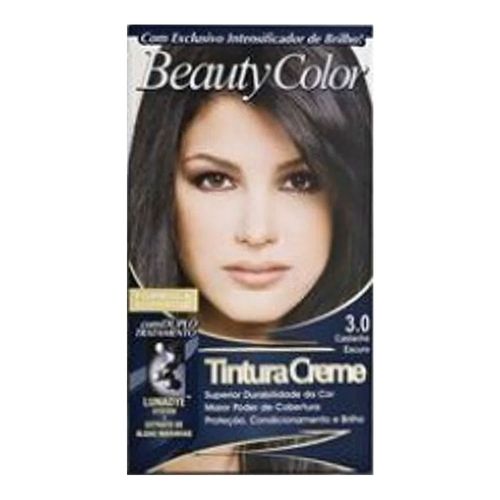 Tintura Beauty Color 3.0 Castanho Escuro Tintura Beauty Color 3.0 Castanho Escuro