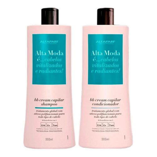 Kit Shampoo + Condicionador Alta Moda Baby Cream 300ml Kit Shampoo + Condicionador Alta Moda Baby Cream 300ml