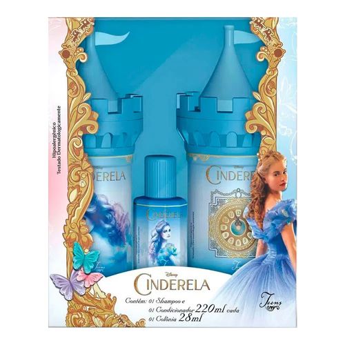 Kit Cinderela Shampoo + Condicionador + Colônia Biotropic Kit Cinderela Shampoo + Condicionador + Colônia Biotropic