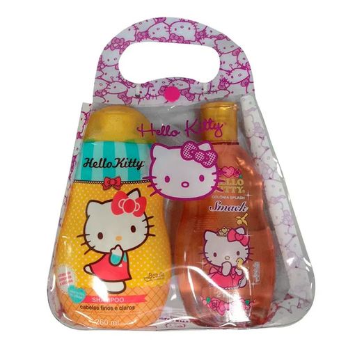 Kit Colônia Hello Kitty Smack + Shampoo Cabelos Finos Kit Colônia Hello Kitty Smack + Shampoo Cabelos Finos