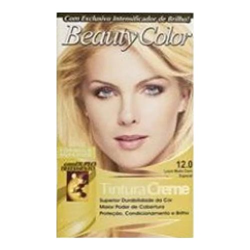 Tintura Beauty Color 12.0 Loiro Muito Claro Especial Tintura Beauty Color 12.0 Loiro Muito Claro Especial