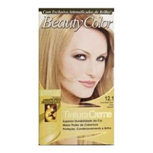 Tintura Beauty Color 12.1 Loiro Muito Claro Cinza Tintura Beauty Color 12.1 Loiro Muito Claro Cinza