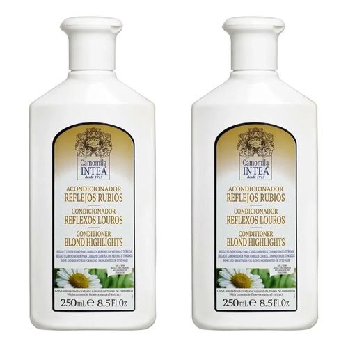 Kit Intea Reflexos Louros Shampoo E Condicionador 250ml Kit Intea Reflexos Louros Shampoo E Condicionador 250ml