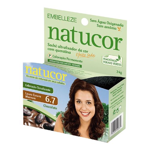Tintura Natucor Embelleze 6.7 Chocolate Tintura Natucor Embelleze 6.7 Chocolate