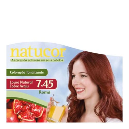 Tintura Natucor Embelleze 7.45 Romã Tintura Natucor Embelleze 7.45 Romã