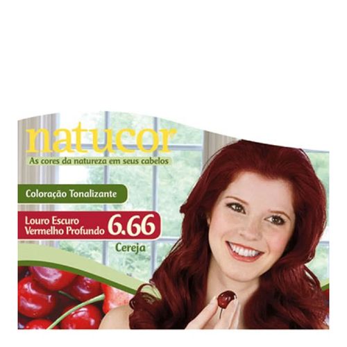 Tintura Natucor Embelleze 6.66 Cereja Tintura Natucor Embelleze 6.66 Cereja