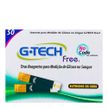 Tiras Regentes Para Medição de Glicose G-Tech Free 50 Unidades