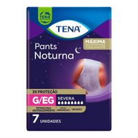 Roupa Íntima Tena Pants Noturna Tamanho G/EG 7 Unidades - Drogarias Pacheco