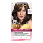 Tintura Permanente L'oréal Paris Imédia Excellence 4.0 Castanho Natural