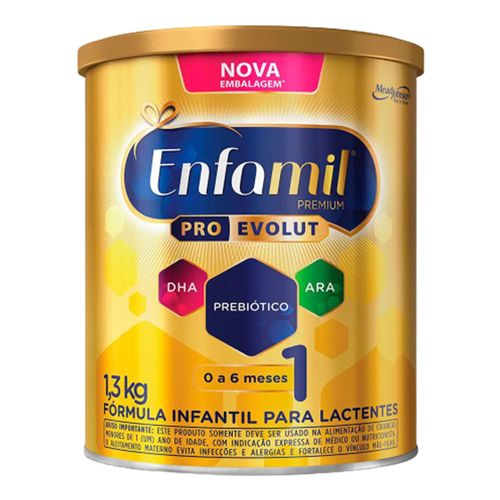 Fórmula Infantil Enfamil Premium 1 Lata 1,3kg Fórmula Infantil Enfamil Premium 1 Lata 1,3kg
