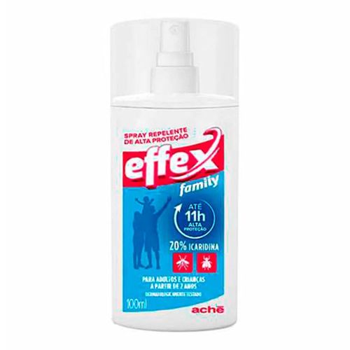 Repelente Spray Effex Family Alta Proteção 100ml Repelente Spray Effex Family Alta Proteção 100ml