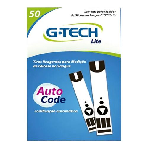 Tiras Reagentes G-Tech Lite 50 Unidades Tiras Reagentes G-Tech Lite 50 Unidades