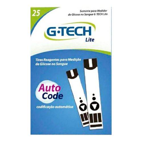 Tiras Reagentes G-Tech Lite 25 Unidades Tiras Reagentes G-Tech Lite 25 Unidades