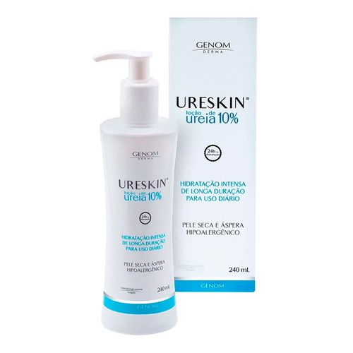 Loção Hidratante Corporal Ureskin Uréia 10% Pele Seca e Áspera 240ml Loção Hidratante Corporal Ureskin Uréia 10% Pele Seca e Áspera 240ml