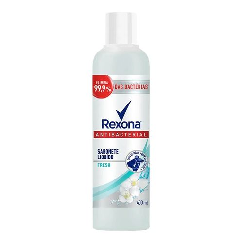 Sabonete Líquido Rexona Antibacterial Fresh 400ml Sabonete Líquido Rexona Antibacterial Fresh 400ml