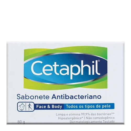 Sabonete Cetaphil Anti Bacteriano 80g Sabonete Cetaphil Anti Bacteriano 80g