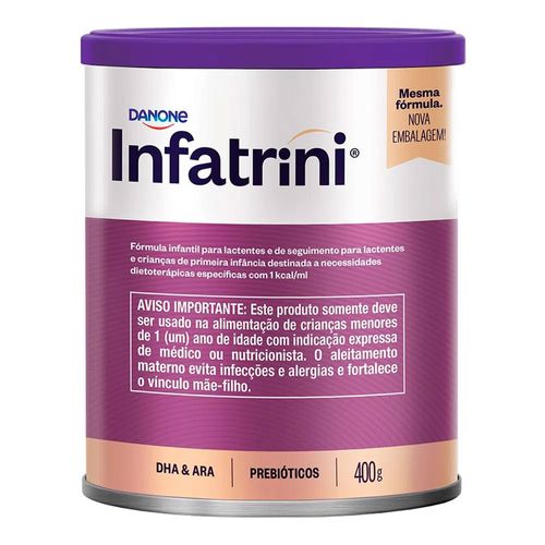 Fórmula Infantil Infatrini Pó 400g Fórmula Infantil Infatrini Pó 400g