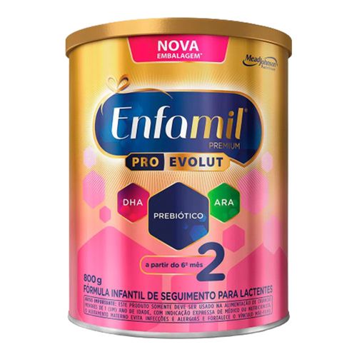 Fórmula Infantil Enfamil Premium 2 800g Fórmula Infantil Enfamil Premium 2 800g