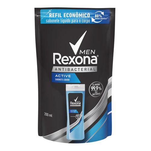 Sabonete Líquido Rexona Active Fresh Refil 200ml