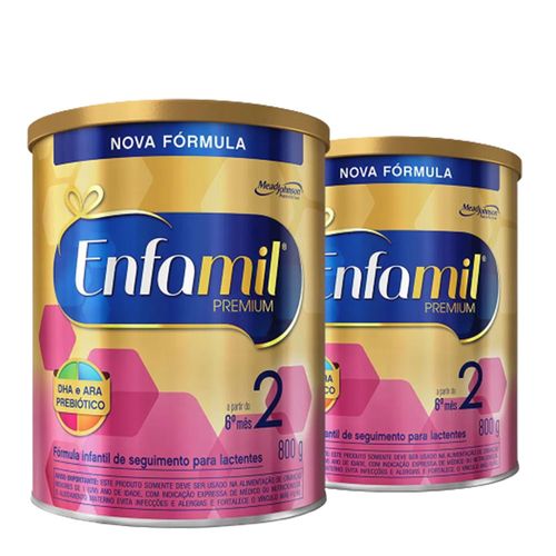 Fórmula Infantil Enfamil 2 1600g 2 Unidades
