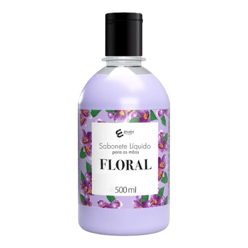 Sabonete Líquido para as Mãos Ever Care Floral 500ml Sabonete Líquido para as Mãos Ever Care Floral 500ml