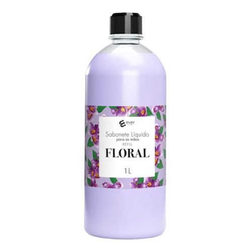Refil Sabonete Líquido para as Mãos Ever Care Floral 1 Litro Refil Sabonete Líquido para as Mãos Ever Care Floral 1 Litro