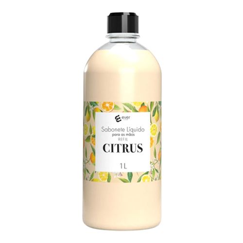 Refil Sabonete Líquido para as Mãos Ever Care Citrus 1 Litro Refil Sabonete Líquido para as Mãos Ever Care Citrus 1 Litro