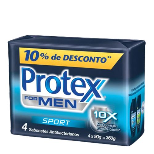Sabonete Protex For Men Sport Masculino 90g C/4 Sabonete Protex For Men Sport Masculino 90g C/4