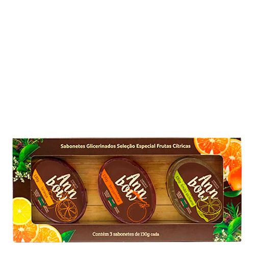 Kit Sabonete Annbow 130g 3 Unidades