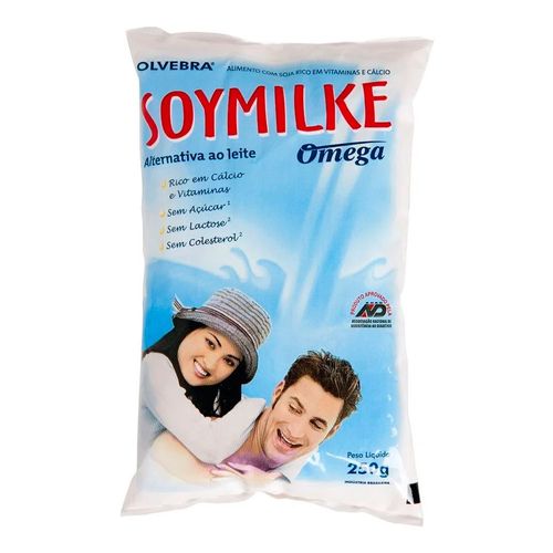 Leite em Pó Soymilke Ômega 3 Saché 250g Leite em Pó Soymilke Ômega 3 Saché 250g