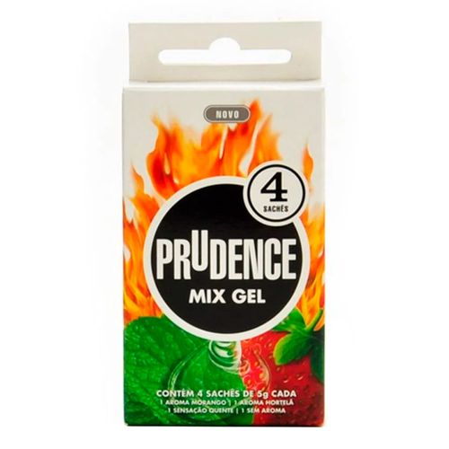 Gel Lubrificante Prudence 4 Sachês Gel Lubrificante Prudence 4 Sachês