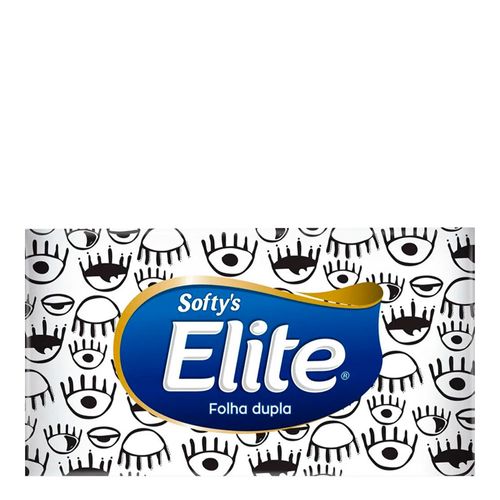 Lenço De Papel Elite Softy's Máxima Suavidade 100 Folhas Lenço De Papel Elite Softy's Máxima Suavidade 100 Folhas