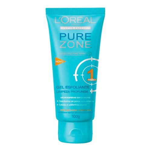 Gel Esfoliante L'Oréal Pure Zone 100g Gel Esfoliante L'Oréal Pure Zone 100g