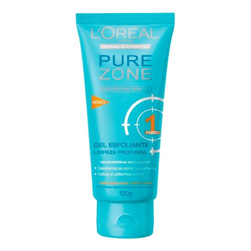 Gel Esfoliante L'Oréal Pure Zone 100g