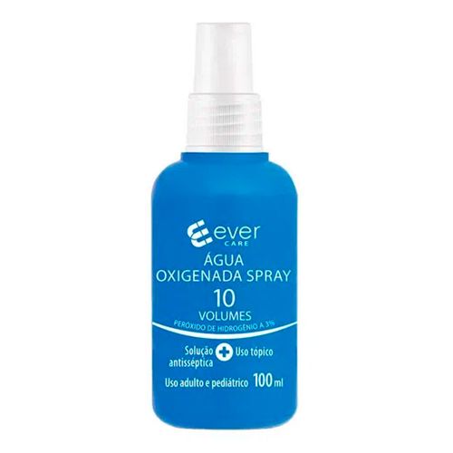 Água Oxigenada Ever Care Spray 100ml Água Oxigenada Ever Care Spray 100ml