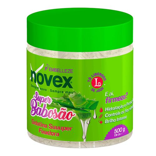 Gel Novex Super Babosão Fixador 500g Gel Novex Super Babosão Fixador 500g