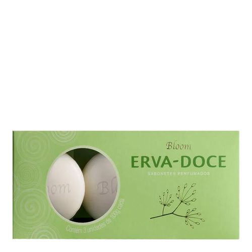 Kit Sabonete Bloom Erva Cidreira 100g 3 Unidades Kit Sabonete Bloom Erva Cidreira 100g 3 Unidades