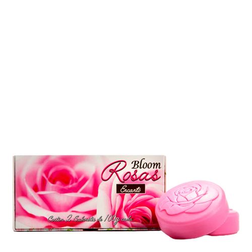 Kit Sabonete Bloom Rosas Encanto 100g 2 Unidades Kit Sabonete Bloom Rosas Encanto 100g 2 Unidades