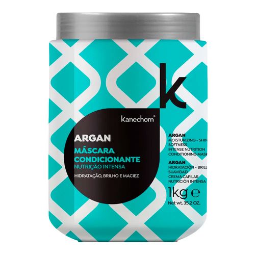 Máscara de Tratamento Capilar Kanechom Nutrição Intensa Argan 1Kg Máscara de Tratamento Capilar Kanechom Nutrição Intensa Argan 1Kg