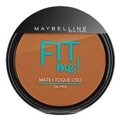 Maybelline Pó Compacto Mate + Toque Liso Fit Me! Cor 260 Médio Particular