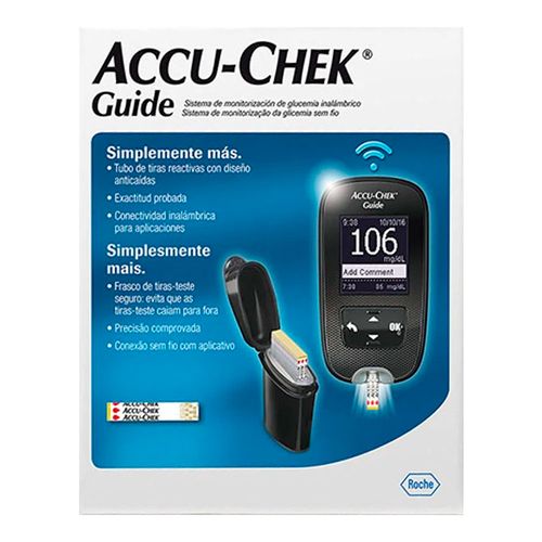 Medidor De Glicemia Accu-Chek Guide 1 Unidade Medidor De Glicemia Accu-Chek Guide 1 Unidade