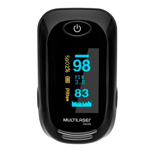 Oxímetro de Pulso Multilaser HC 261 1 Unidade Oxímetro de Pulso Multilaser HC 261 1 Unidade