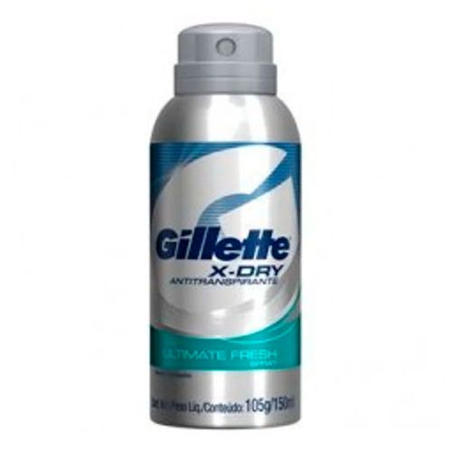 Desodorante Gillette Aerosol Ultra Fresh 105ml Desodorante Gillette Aerosol Ultra Fresh 105ml
