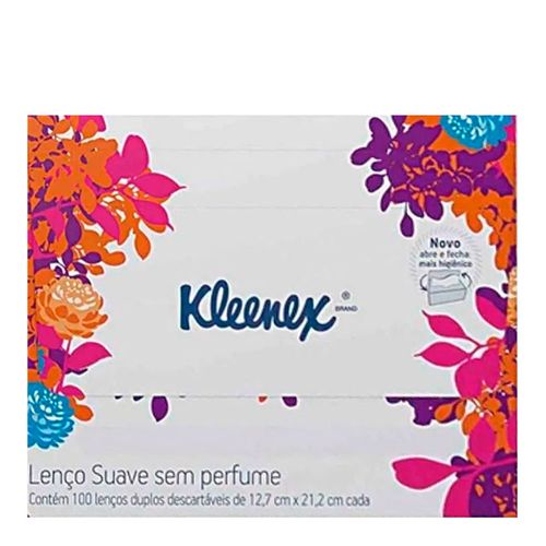 Lenço de Papel Kleenex Regular 100 Folhas Lenço de Papel Kleenex Regular 100 Folhas
