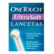 Lancetas Ultrasoft One Touch
