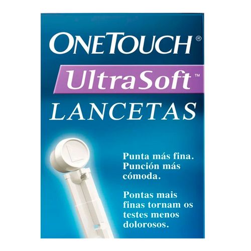 Lancetas Ultrasoft One Touch Lancetas Ultrasoft One Touch