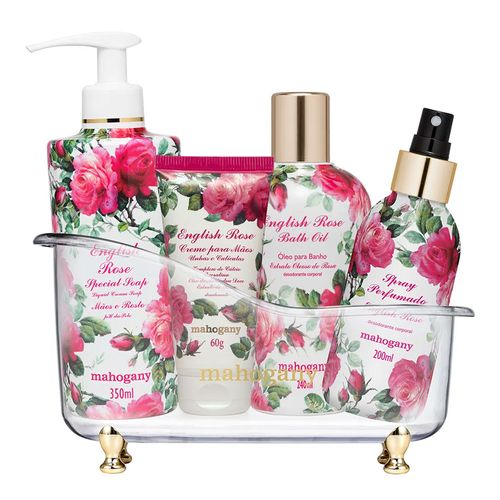 Kit English Rose com Banheira Kit English Rose com Banheira