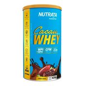 Whey Protein Cacau Nature Whey - Nutrata - 420g