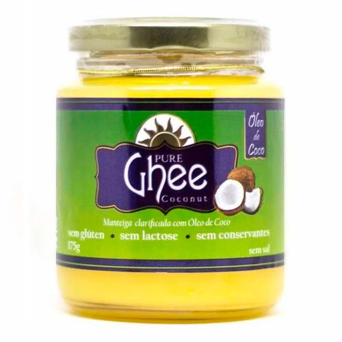 Manteiga com Óleo Coco Pure Ghee - Airon - 175g Manteiga com Óleo Coco Pure Ghee - Airon - 175g