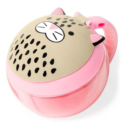Potinho de Lanche Zoo Leopardo Skip Hop Potinho de Lanche Zoo Leopardo Skip Hop